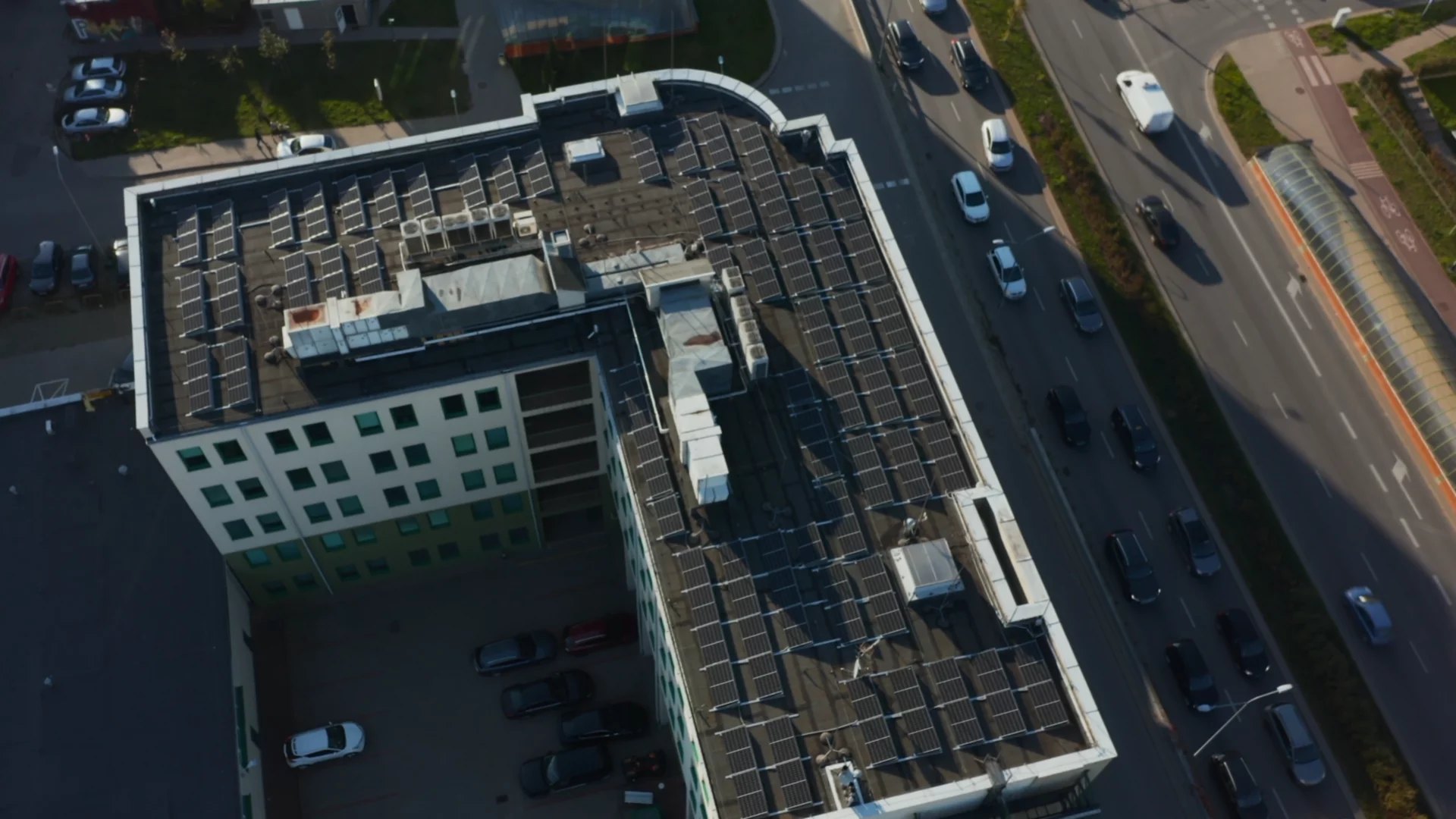 Commercial roof condition documentation in Toledo