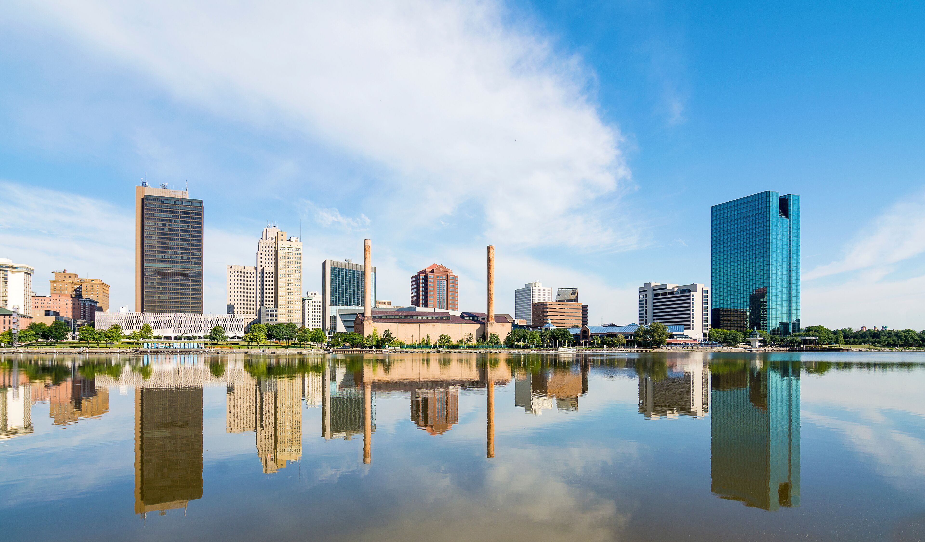 Commercial roofing work in Toledo, OH