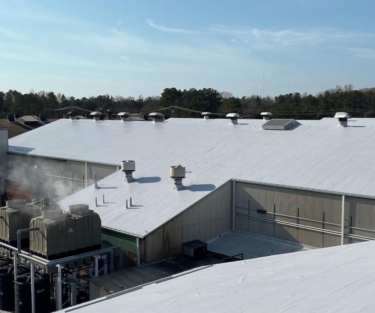 Commercial roofing work in Toledo, OH