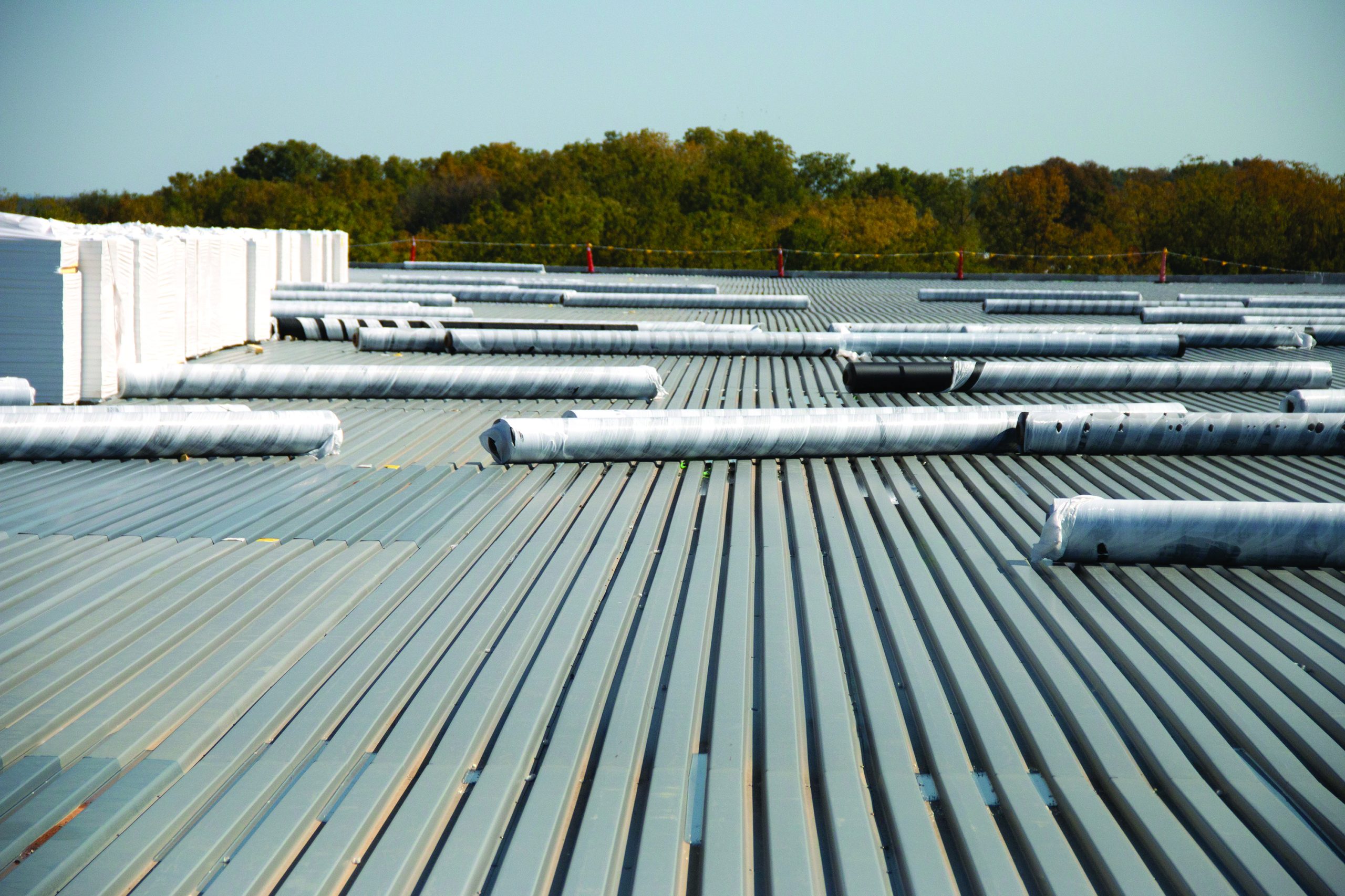Commercial roofing work in Toledo, OH