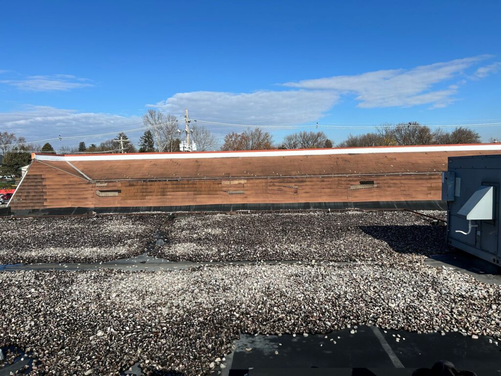 Commercial roofing work in Toledo, OH