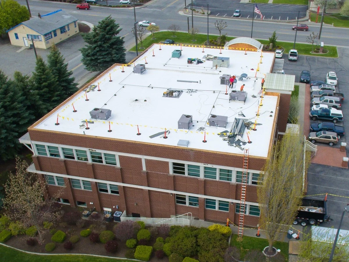 Office Building Roofing in