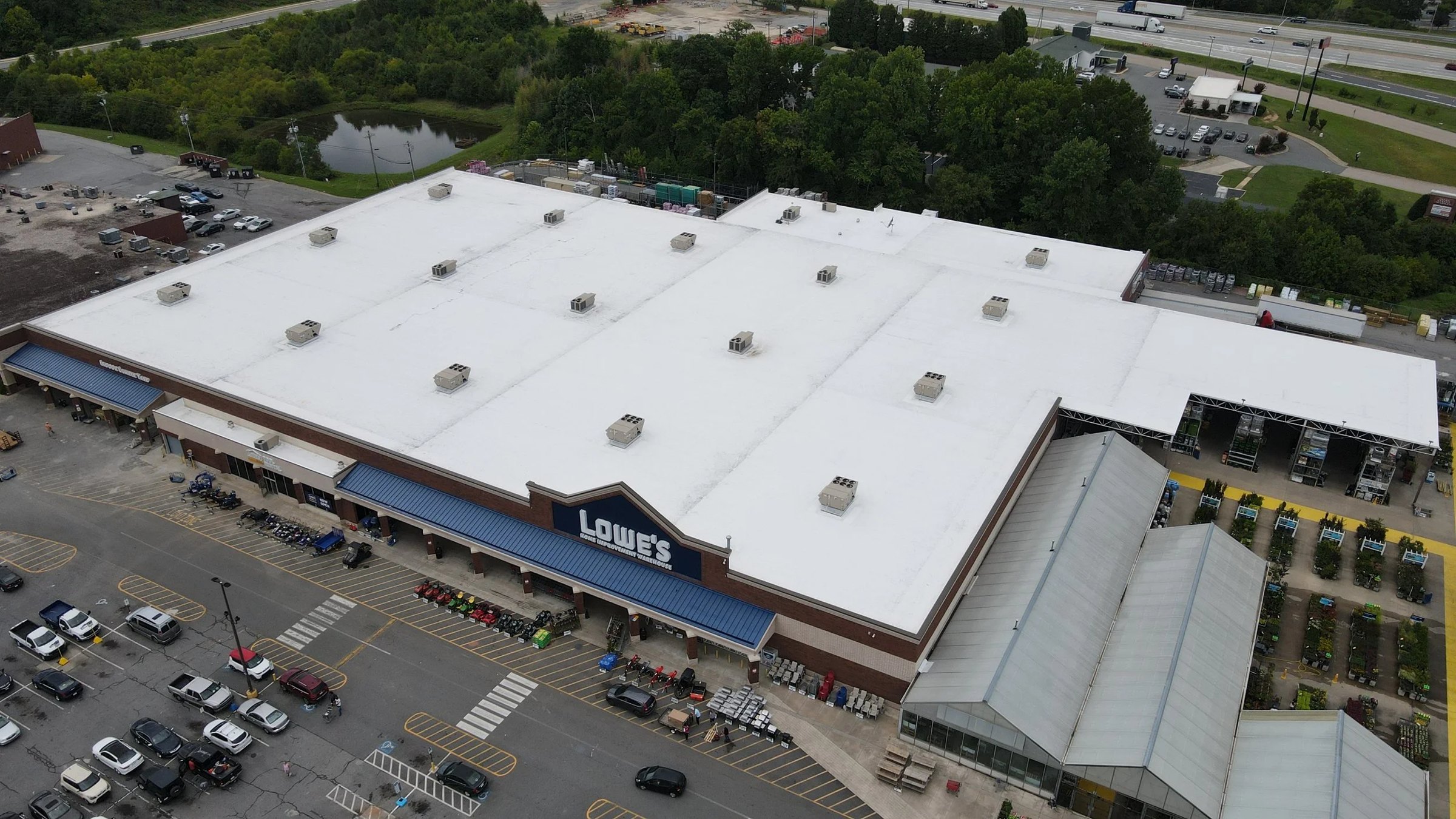 Warehouse and Distribution Center Roofing in